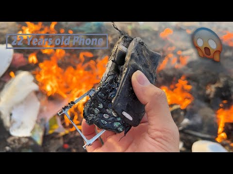 Restoring Burned 22 Years Old Phone - Restore Broken Nokia 3310