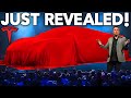 Tesla CEO Elon Musk Reveals New Supercar & SHOCKS The Entire EV Industry!