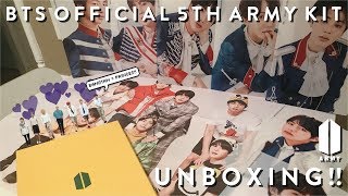 Download lagu UNBOXING BTS 방탄소년단 BTS GLOBAL FANCLUB 5TH ARMY KIT!! ♡ mp3 Download lagu UNBOXING BTS 방탄소년단 BTS GLOBAL FANCLUB 5TH ARMY KIT!! ♡ mp3