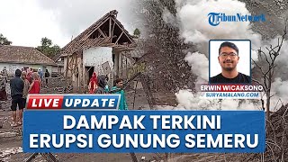 Dampak Erupsi Semeru: Sekolah hingga Rumah di Sumbersari Hancur Lebur, Sekda Ungkap Data Kerugian