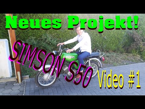 🏍 Ein neues Projekt 🏍  | Simson S50 | Simson #1