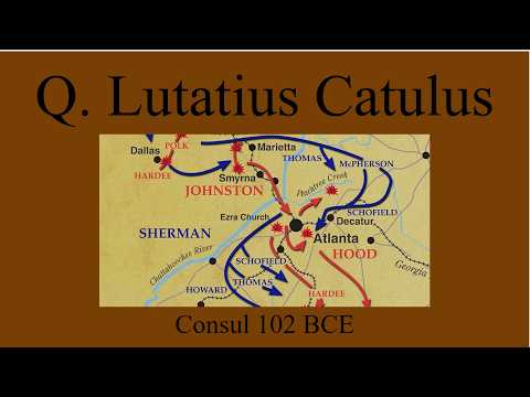 Quintus Lutatius Catulus, Consul 102 BCE