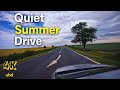 Calm Plain Road Drive Ialomița To Hârșova Via DN2A Real Time 4K Relaxing Drive