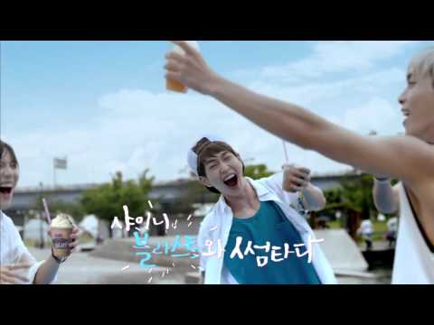 150714 f(x) with SHINee for Baskin Robbin CF