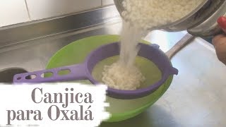 Firmeza para Oxalá e banho (sexta)