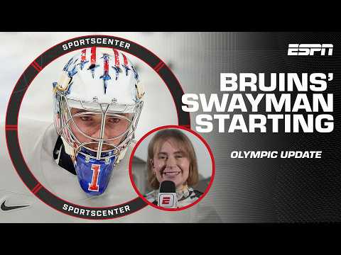 Jeremy Swayman to start vs. Denmark 🚨 TEAM USA UPDATES 🇺🇸 | SportsCenter