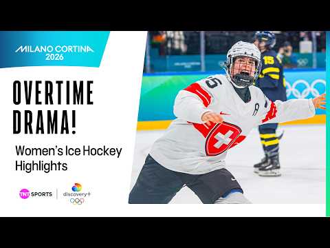 Bronze Secured! 🥉 | Women's Ice Hockey - Switzerland vs Sweden Highlights | Winter Olympics 2026