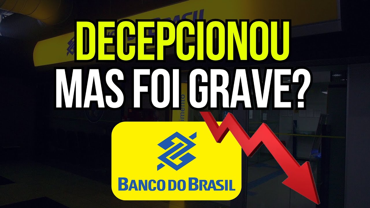 🚨Banco do Brasil (bbas3) 2t25 Ruim, Dividendo Vai Desabar, e As Ações Vem Muita Queda ai?
