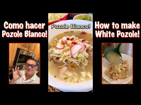 Pozole Blanco - Como hacer Pozole Blanco - Receta de Pozole Blanco