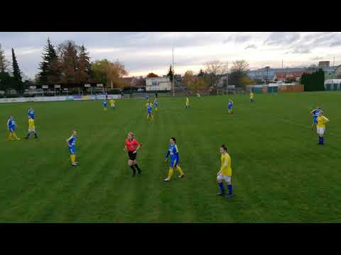 10.kolo 1. liga dorostenek 2019/2020: Lokomotiva Brno H.H. - FK Teplice 4:0 (3:0) 2.polovina