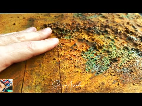 Art Meets Rust: Patina Techniques with DIY Collage