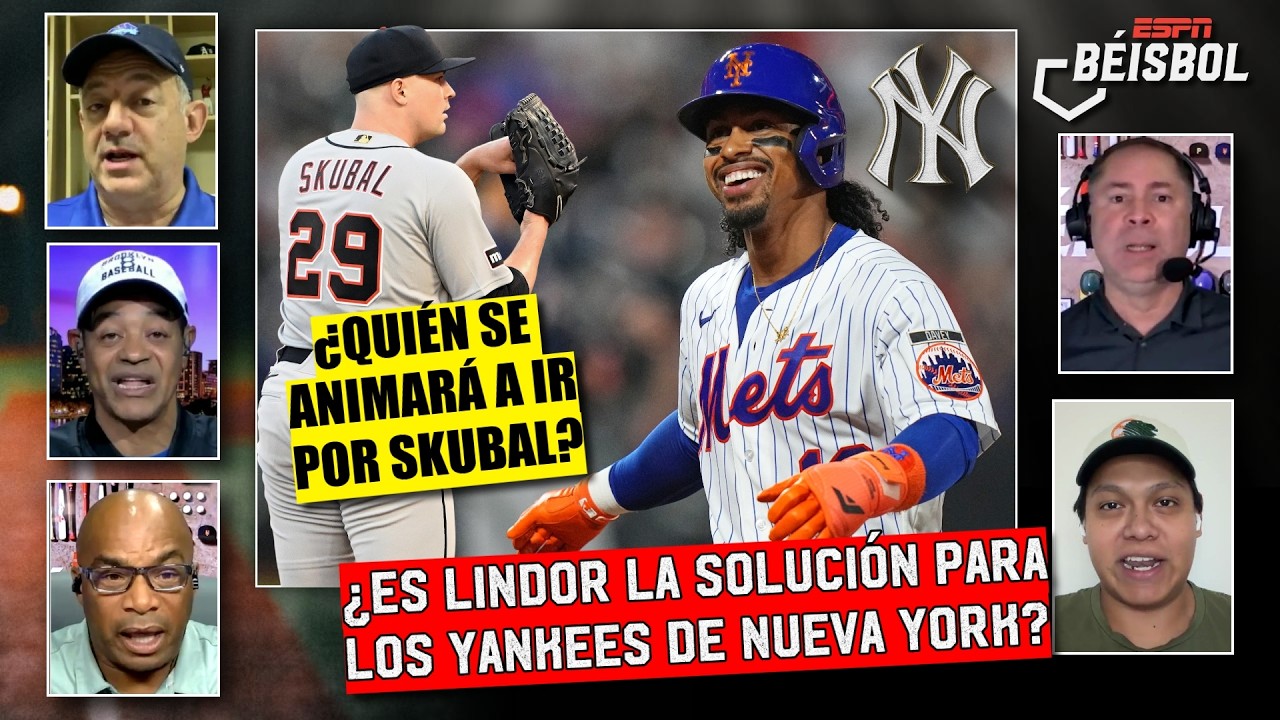 ¿LINDOR A LOS YANKEES?; Tarik Skubal SALDRÍA de Tigres, ¿quién se anima a 'rentarlo'? | ESPN Béisbol