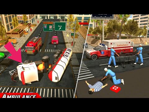 911 Ambulance City Rescue /Emergency Driving game/2020