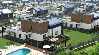 OZON Village - smart modern cottage town