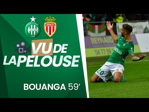 ASSE 1-0 Monaco: le but de Denis Bouanga vu de la pelouse