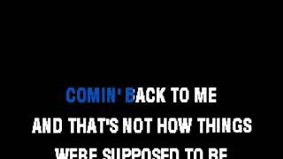 Maroon 5 Through With You Eon karaoke demo