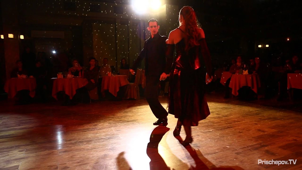 Vlada Zakharova and Andrey Makarov, White tango festival 2013, Moscow, Russia