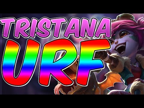 TRISTANA AD URF 2017 BATTLE SNOW - Ultra Rapid Fire TRISTANA AD CHRISTMAS MAP