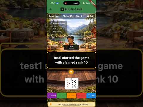 The Bluff Game