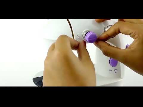 Портативная швейная мини машинка SM-202A со светодиодной подсветкой, обзор швейной машинки, топ 10