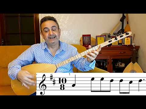 Bağlama Dersleri 13.Ders - Harman Yeri Sürseler | Oy Sanem Vuy Sanem (Hicaz DO Karar)