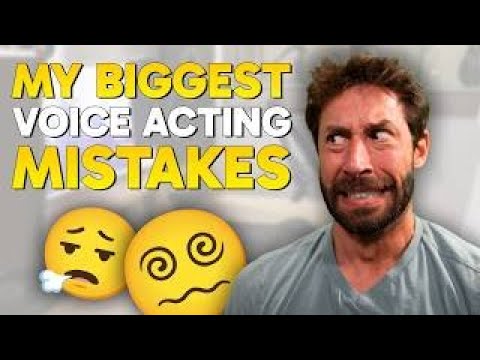 My WORST Voice Acting Mistakes I've Made!