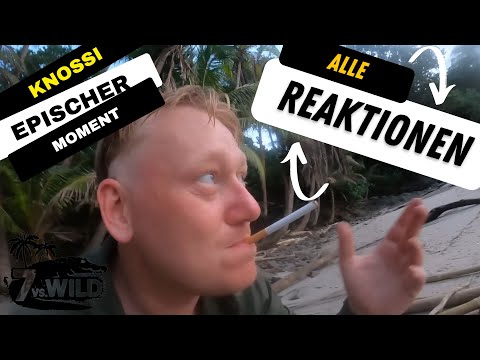 Alle Reaktionen | Schönster & Emotionalster Moment bei 7vsWild Staffel 2 | Knossi | Rainald Grebe
