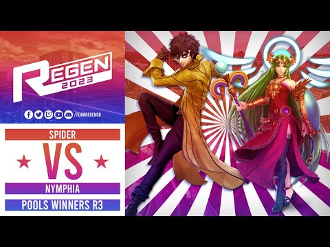Regen 2023: Winners Pools - Spider (Joker) Vs Nymphia (Aegis,Palutena)