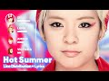 F X Hot Summer Line Distribution Lyrics Karaoke PATREON REQUESTED
