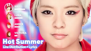 f(x) - Hot Summer (Line Distribution + Lyrics Karaoke) PATREON REQUESTED