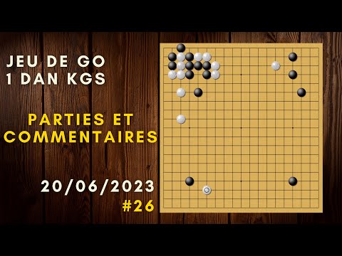 Go Games Level 1 Dan : Rediff KGS #26 | Go Game Commentary