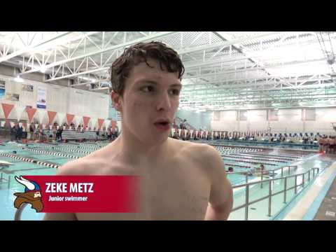 Interview with Seaman swimmer Zeke Metz