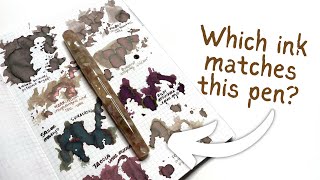 Pen & Ink Pairing // Finding the perfect ink for my new pen! #fountainpenink #fountainpenink