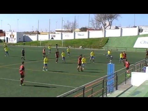 ALSACA2014 Chiclana Industrial C.F. - Cádiz C.F. "B" 1er Tiempo Jornada 24 Temporada 2013-14