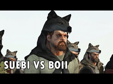 Suebi vs Boii - Multiplayer Battle - Total War Rome 2