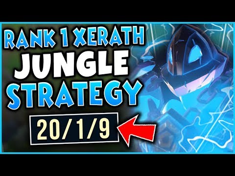 #1 XERATH WORLD SHOWS WHY JUNGLE XERATH = FREE WINS! (LITERALLY FREELO) - League of Legends