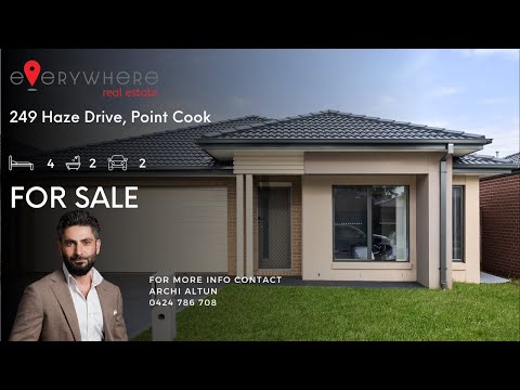 249 Haze Drive, Point Cook, VIC 3030, 4 habitaciones, 2 baños, House