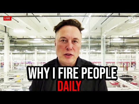 Elon musk interview -Why I fire People everyday