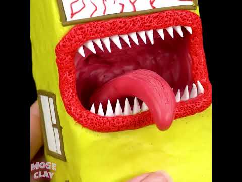 😱 Making PREGANT BUS EATER in real life - Trevor Henderson Creatures with Clay