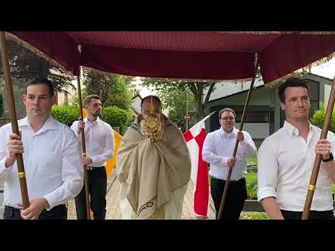 Fronleichnamsprozession in St. Josef, Pirmasens-Fehrbach