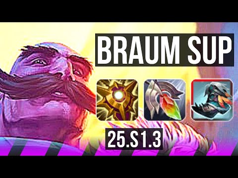 BRAUM & Caitlyn vs SENNA & Varus (SUP) | KR Challenger | 25.S1.3