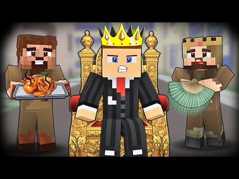 KEREM KOMİSER KRAL, ZENGİNLE FAKİR KÖLE OLDU! 😂 -Minecraft