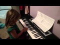 Paige Practicing Piano
