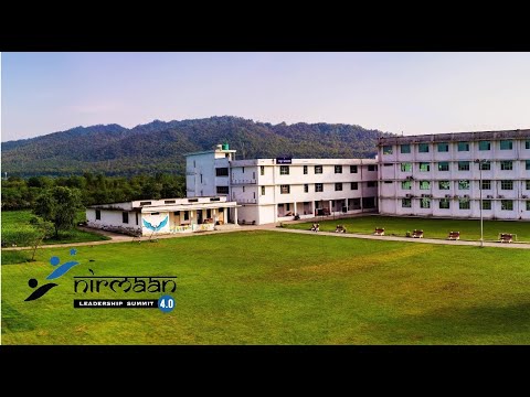 The aerial view of the campus of IIM Sirmaur