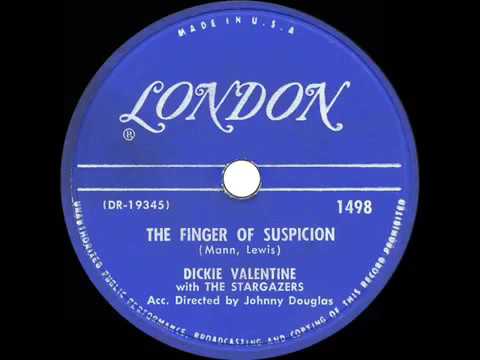 1955 HITS ARCHIVE  The Finger Of Suspicion   Dickie Valentine