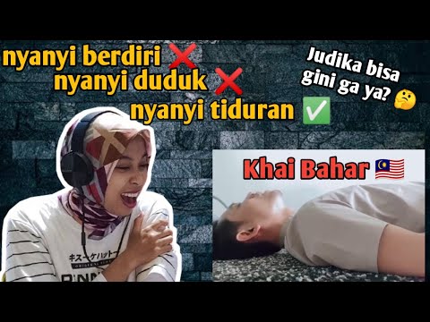 KHAI BAHAR - Bukan Dia Tapi Aku (Judika) REACTION
