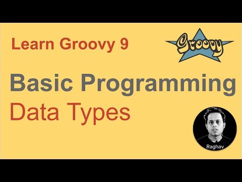 Groovy Beginner Tutorial 9 | Data Types