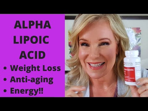 ALPHA LIPOIC ACID. The Super Anti Aging Antioxidant - Weight Loss & Energy
