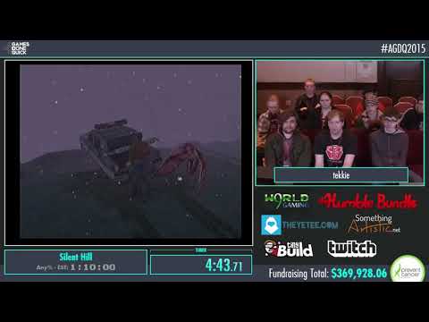 AGDQ 2015: Silent Hill speedrun by Tekkie (59:50)