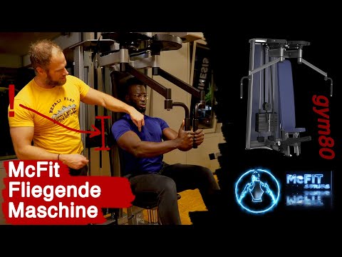 McFit Flying Machine | Chest Exercise | Gym 80 | Correct Execution | McFit Series